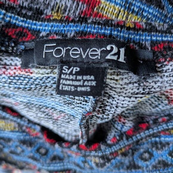 Forever 21 Twee Tribal Print Knit Top - Picture 3 of 3